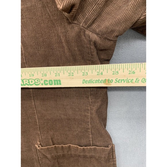 Consensus Sportswear Blazer Mens Size X-Large Brown Corduroy Two Button Notch - Picture 6 of 16